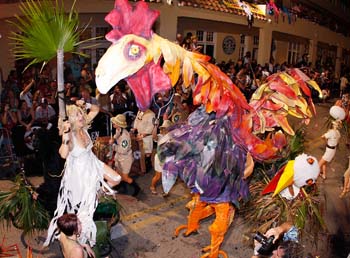 Fantasy Fest Parade 2007 photo - Duval Street, Key West
